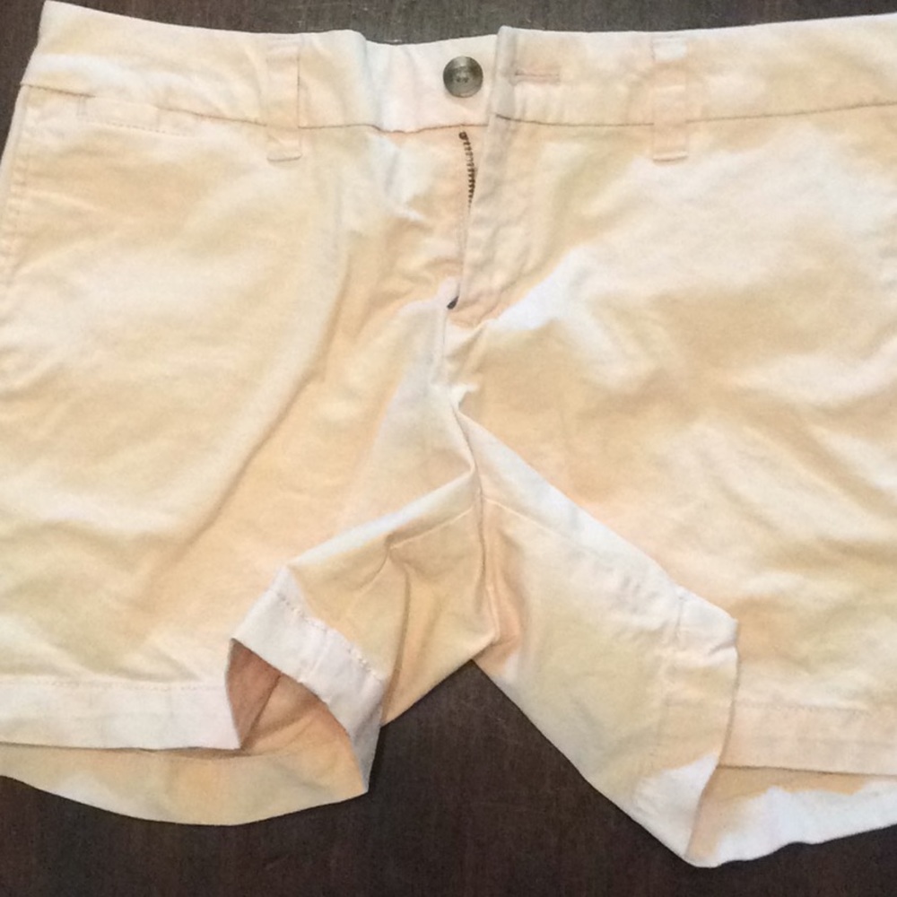 Size 4 peach colored shorts